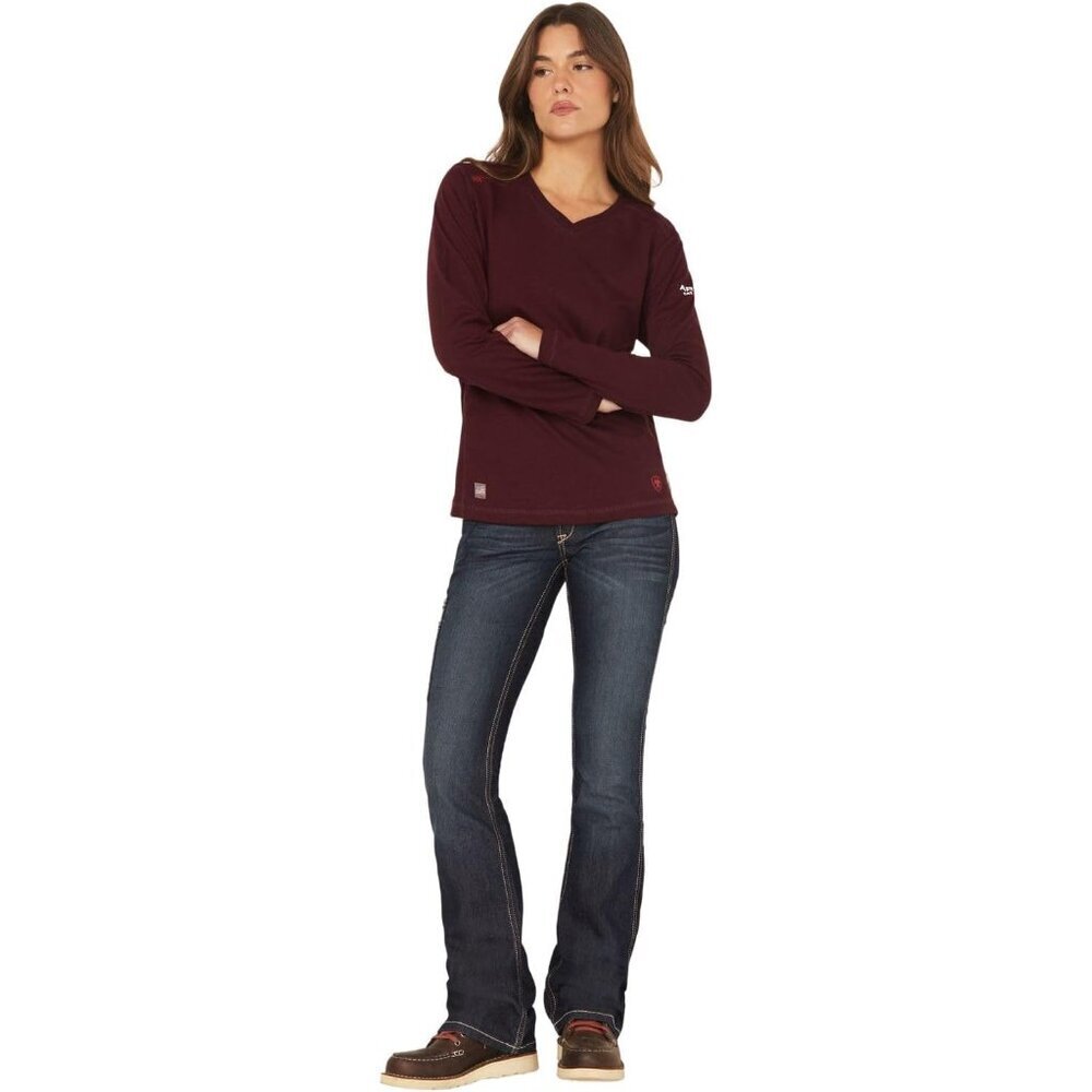 Women’s Rebar DuraStretch Riveter Boot Cut Jeans 31 Inseam Durable Flex Fabric